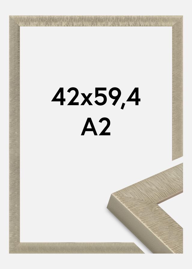 Jämtlands Ramfabrik Frame Sahara Acrylic Glass Champagne 42x59.4 cm (A2)