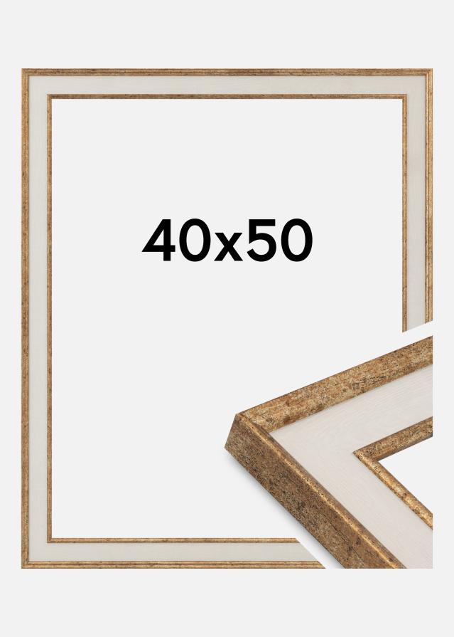 Jämtlands Ramfabrik Frame Dolly Acrylic Glass Gold 40x50 cm