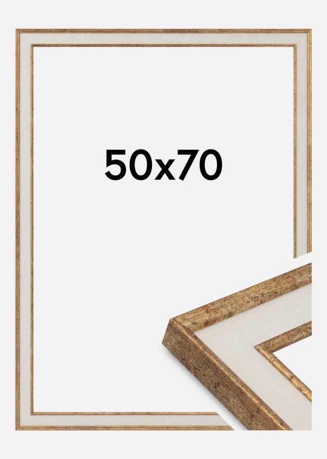 Jämtlands Ramfabrik Frame Dolly Acrylic Glass Gold 50x70 cm
