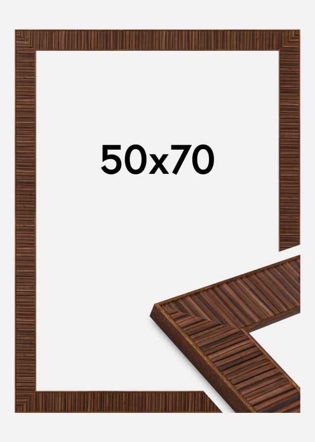 Jämtlands Ramfabrik Frame Agust Acrylic Glass Rosewood 50x70 cm