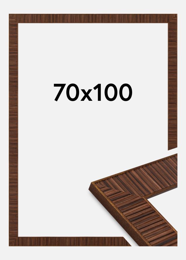 Jämtlands Ramfabrik Frame Agust Acrylic Glass Rosewood 70x100 cm