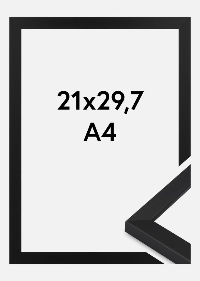 Jämtlands Ramfabrik Frame Oban Acrylic Glass Black 21x29.7 cm (A4)