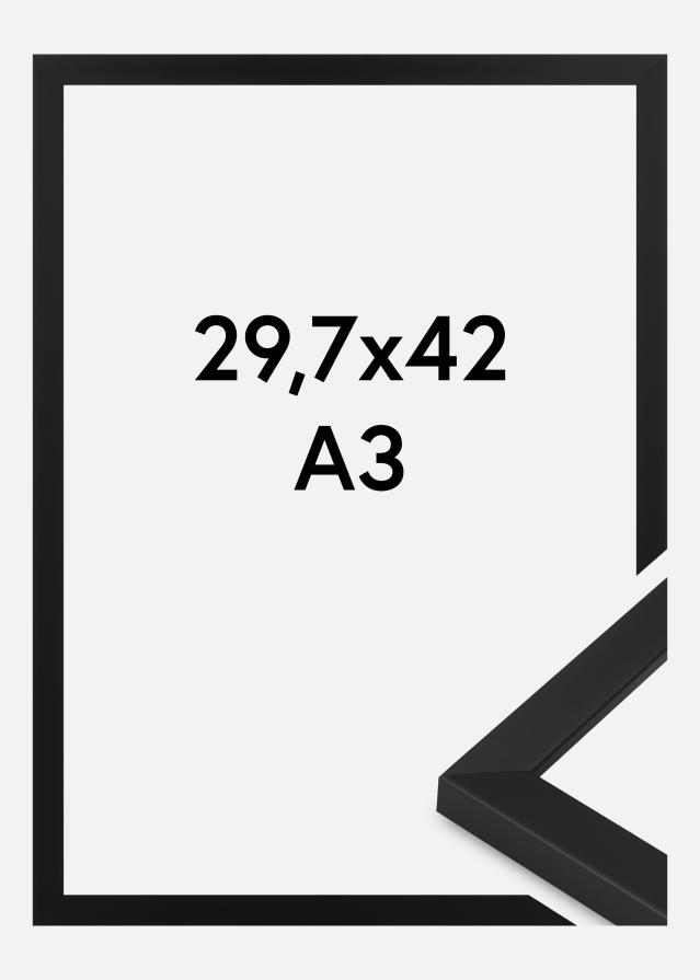 Jämtlands Ramfabrik Frame Oban Acrylic Glass Black 29.7x42 cm (A3)