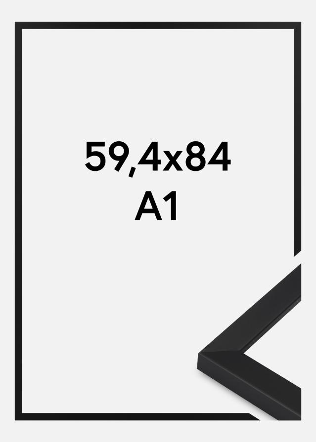 Jämtlands Ramfabrik Frame Oban Acrylic Glass Black 59.4x84 cm (A1)