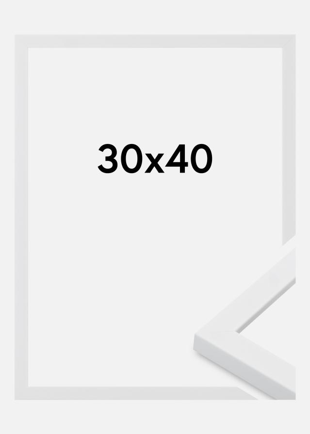 Jämtlands Ramfabrik Frame Oban Acrylic Glass White 30x40 cm