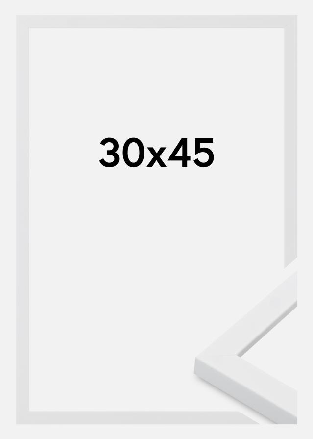 Jämtlands Ramfabrik Frame Oban Acrylic Glass White 30x45 cm