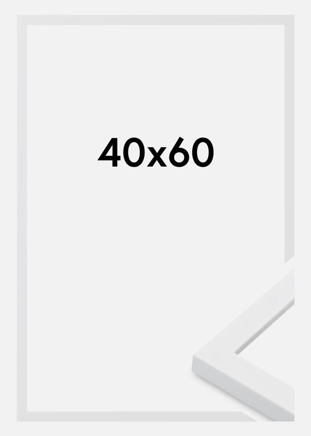 Jämtlands Ramfabrik Frame Oban Acrylic Glass White 40x60 cm