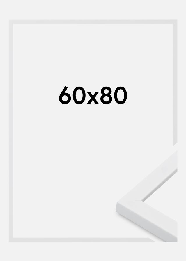 Jämtlands Ramfabrik Frame Oban Acrylic Glass White 60x80 cm