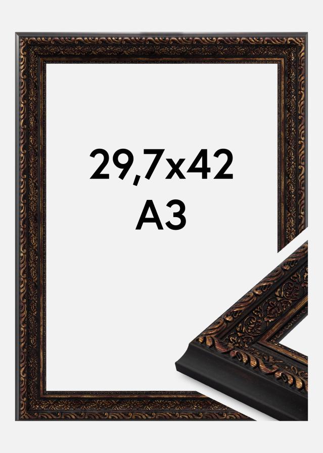 Jämtlands Ramfabrik Frame Imperial Acrylic Glass Gold 29.7x42 cm (A3)