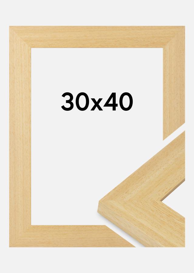 Jämtlands Ramfabrik Frame Pembrokeshire Acrylic Glass Oak 30x40 cm