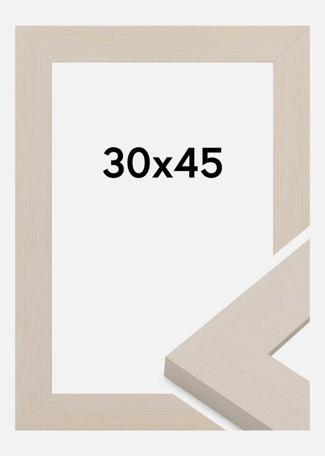 Jämtlands Ramfabrik Frame Pembrokeshire Acrylic Glass White 30x45 cm