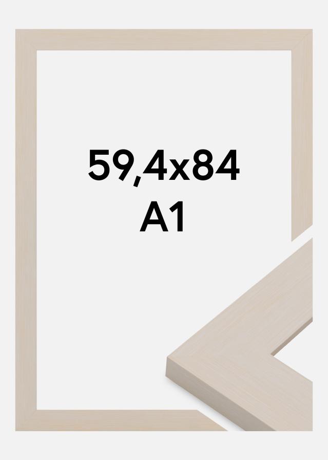 Jämtlands Ramfabrik Frame Pembrokeshire Acrylic Glass White 59.4x84 cm (A1)