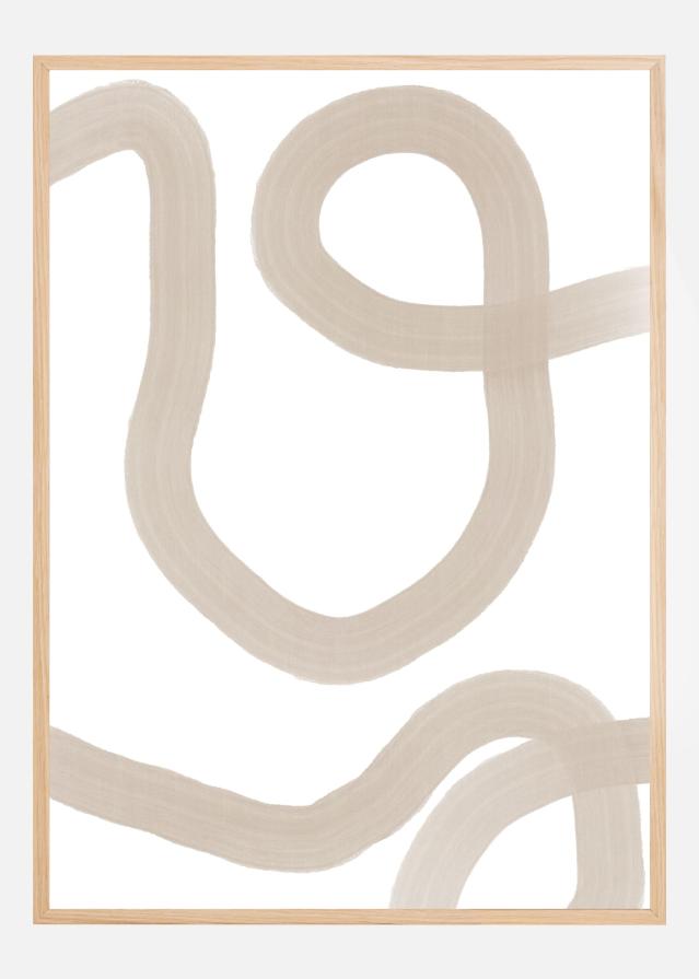 Bildverkstad Gentle Serpentine Path Poster