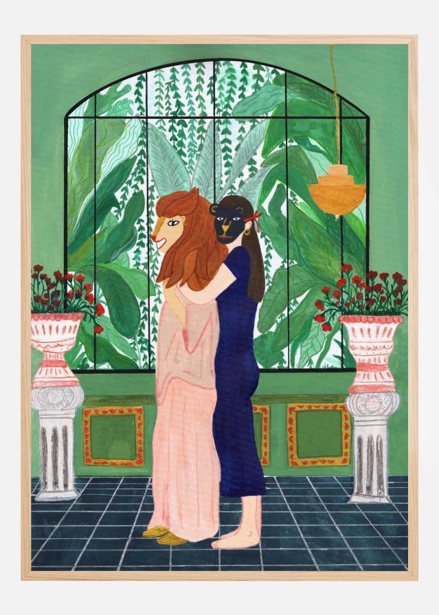 Bildverkstad Lion Mom Poster