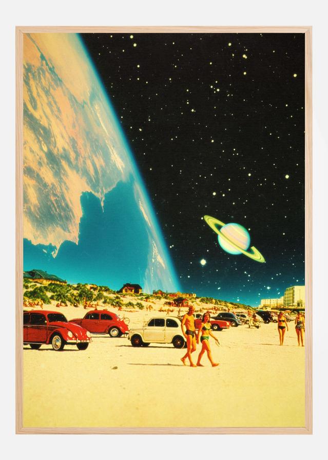 Bildverkstad Galaxy Beach Poster