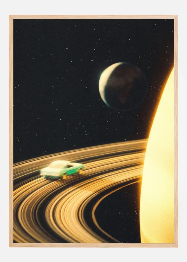 Bildverkstad Saturn Highway Poster