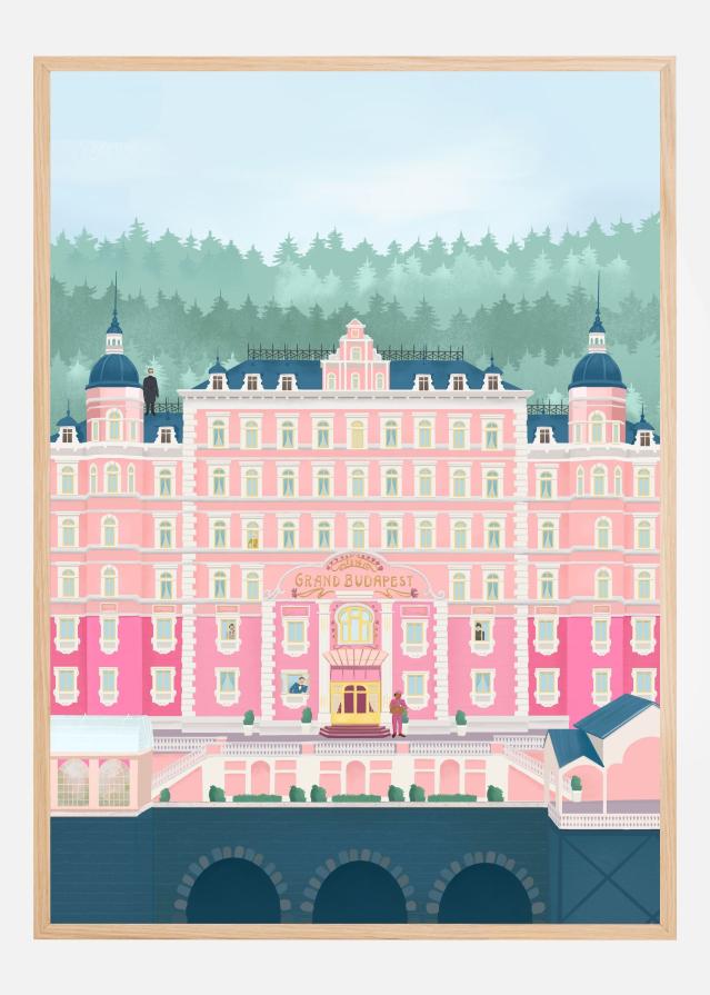 Bildverkstad The Grand Budapest Hotel Poster