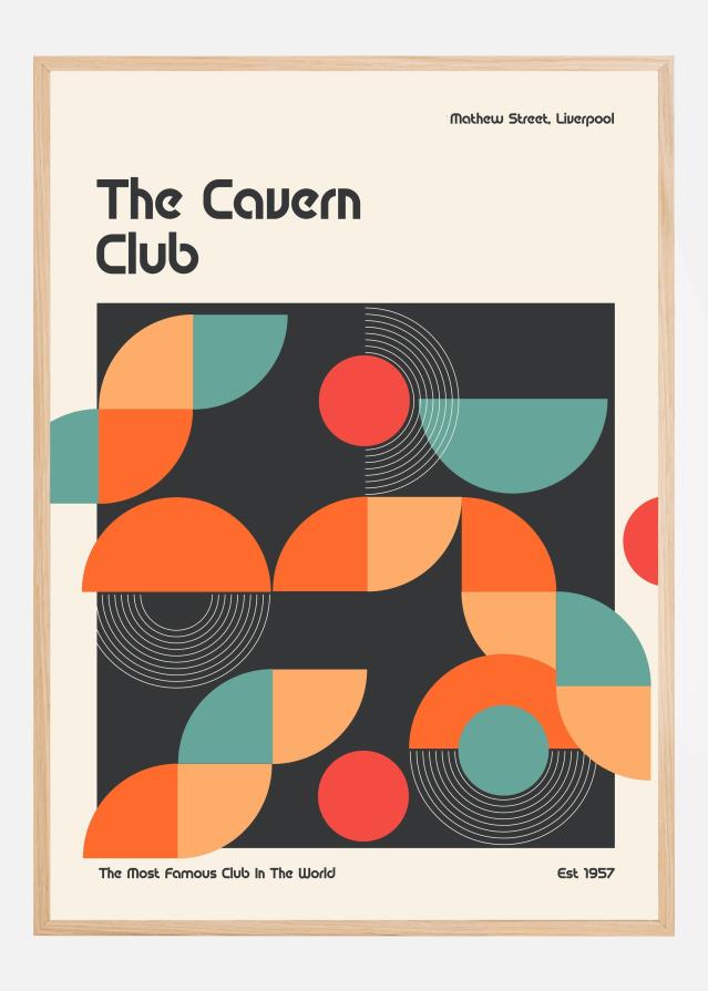 Bildverkstad Cavern Club Design Poster