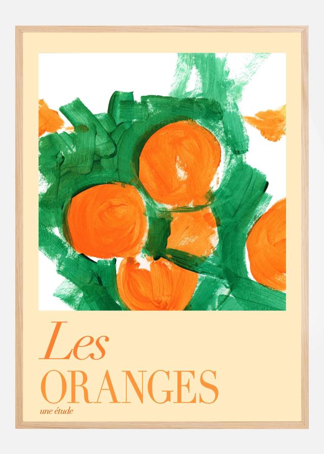 Bildverkstad Les Oranges Une Eitude Poster