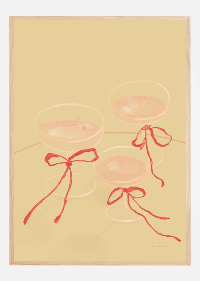 Bildverkstad Cheers To Us Poster