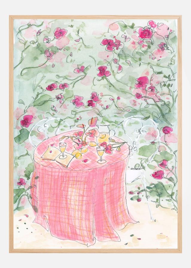 Bildverkstad Summer Lemonade Garden Party Poster