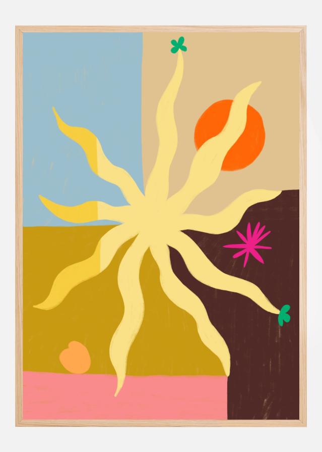 Bildverkstad Sun Poster