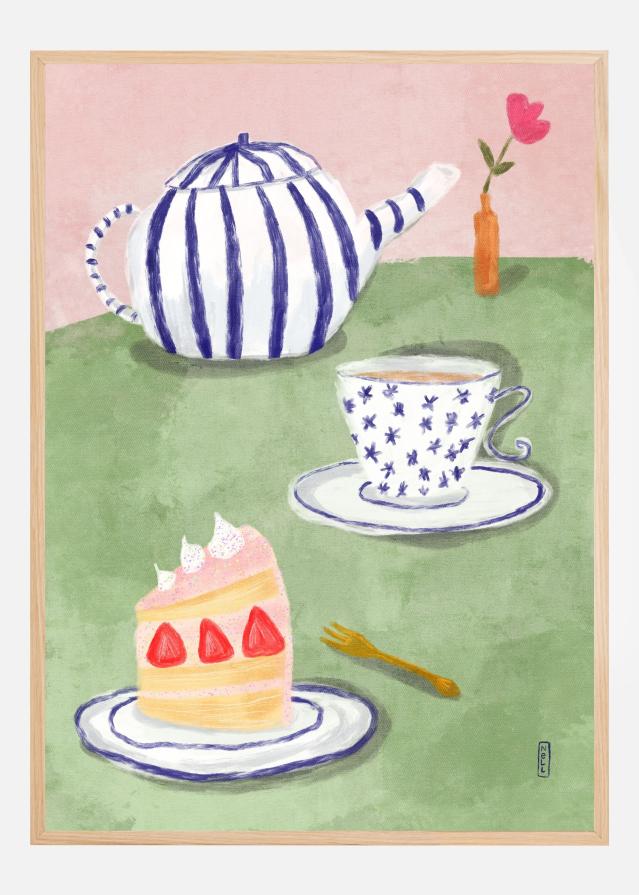 Bildverkstad Cake on a Monday Poster