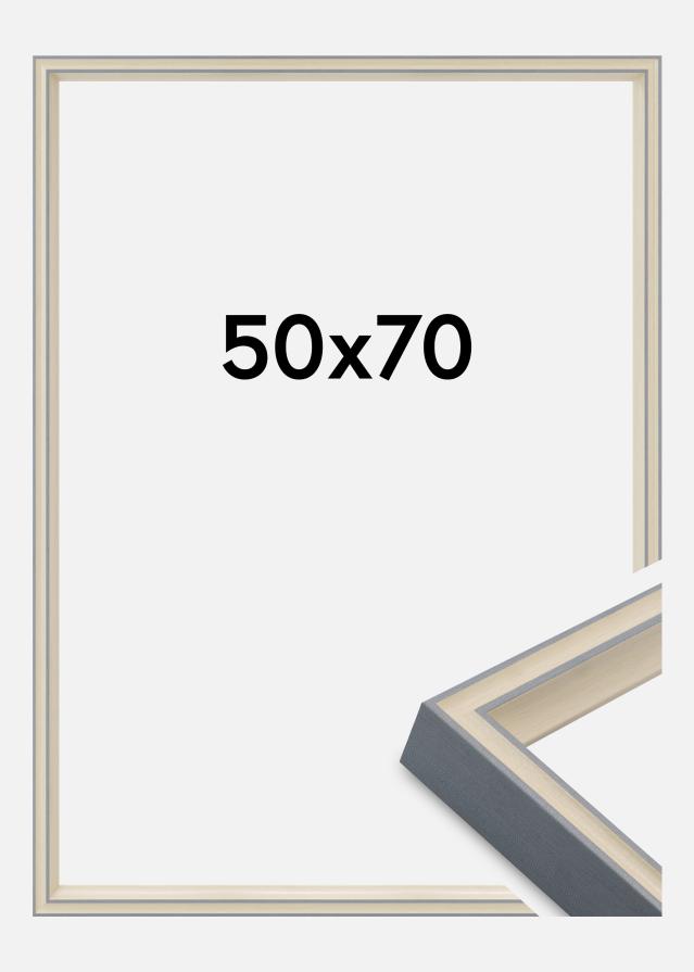 Jämtlands Ramfabrik Frame Riga Acrylic Glass Grey 50x70 cm