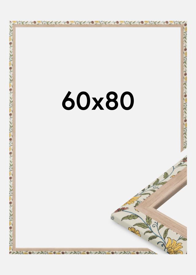 Jämtlands Ramfabrik Frame Arco Acrylic Glass Floral Oak 60x80 cm