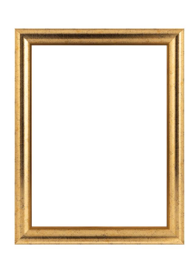 Jämtlands Ramfabrik Frame Conca Acrylic Glass Gold 42x59.4 cm (A2)