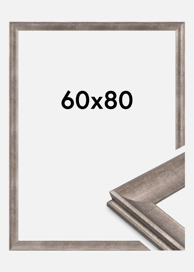 Jämtlands Ramfabrik Frame Conca Acrylic Glass Silver 60x80 cm