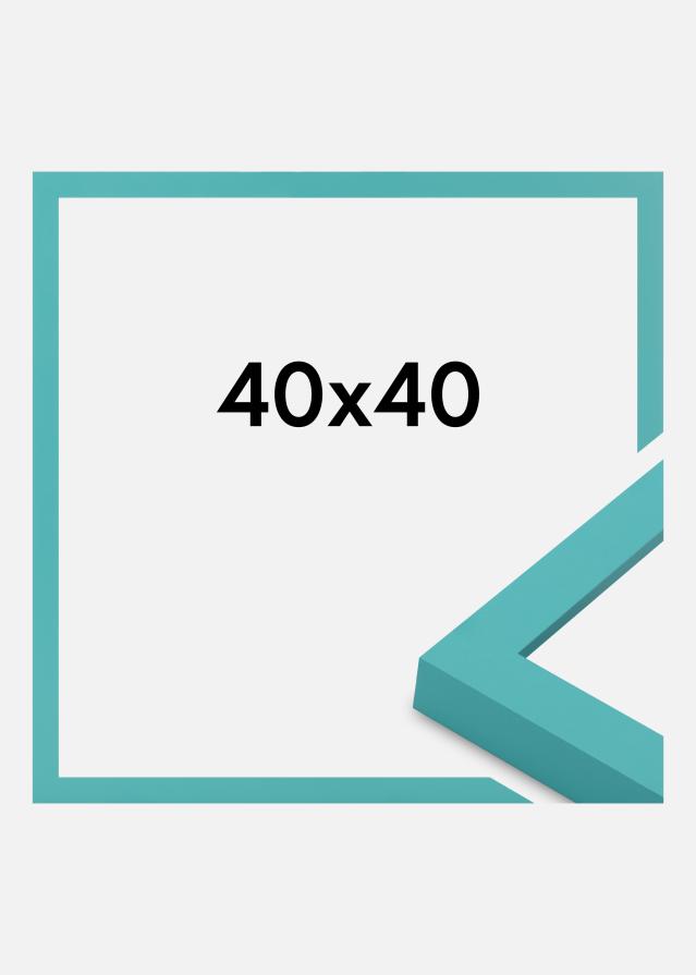 Jämtlands Ramfabrik Frame Selection Acrylic Glass Aqua Blue 40x40 cm