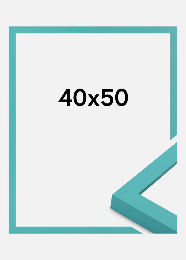 Jämtlands Ramfabrik Frame Selection Acrylic Glass Aqua Blue 40x50 cm