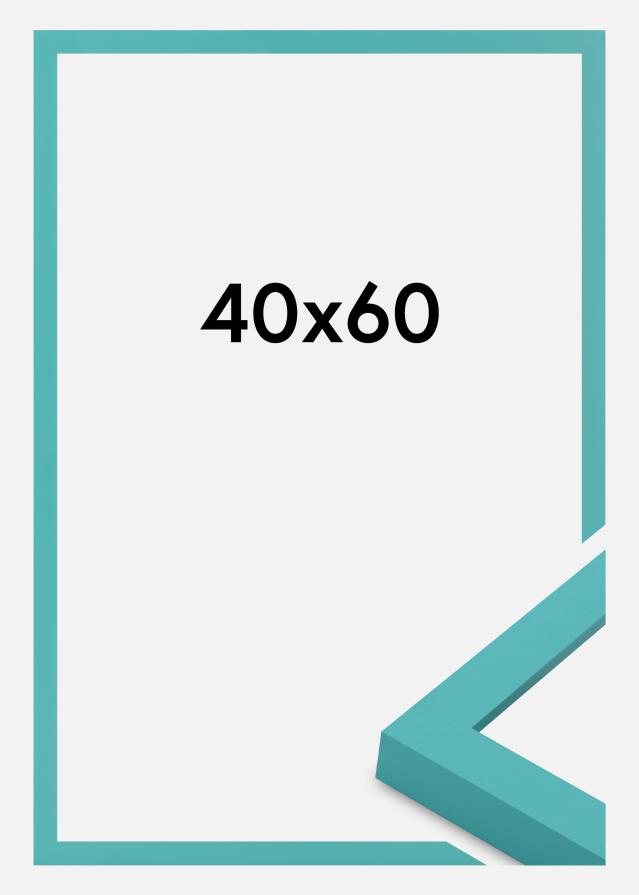 Jämtlands Ramfabrik Frame Selection Acrylic Glass Aqua Blue 40x60 cm