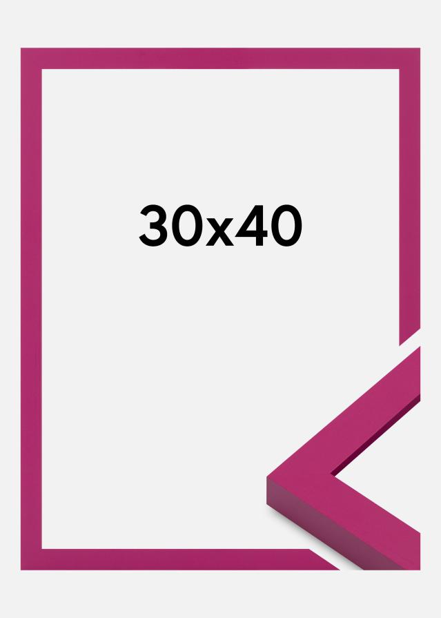 Jämtlands Ramfabrik Frame Selection Acrylic Glass Bubblegum Pink 30x40 cm