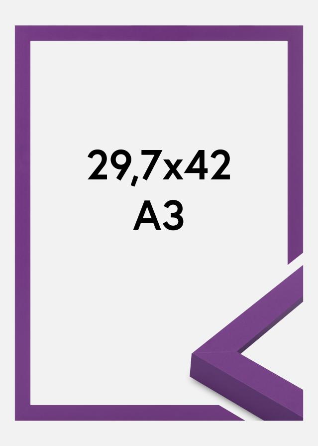 Jämtlands Ramfabrik Frame Selection Acrylic Glass Deep Lilac 29.7x42 cm (A3)