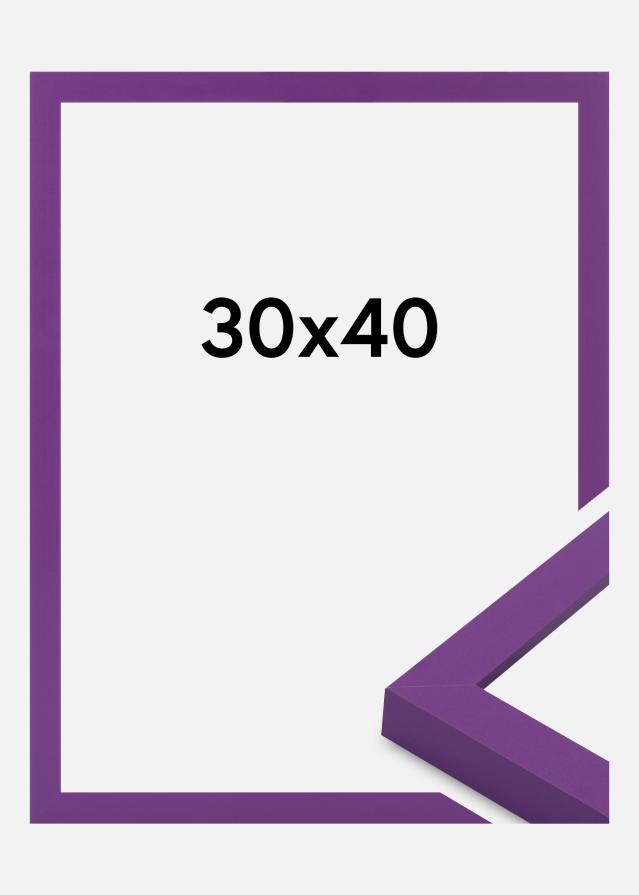 Jämtlands Ramfabrik Frame Selection Acrylic Glass Deep Lilac 30x40 cm
