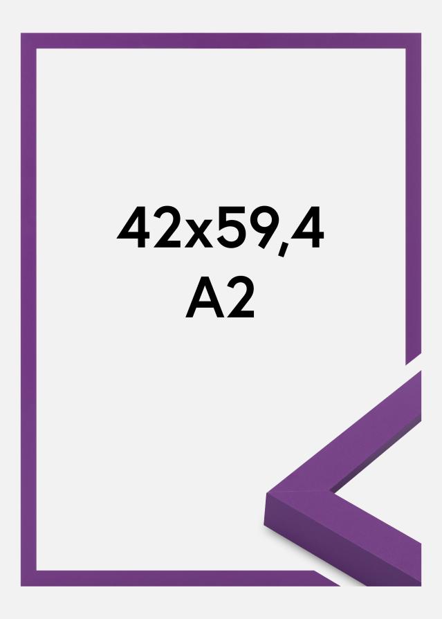 Jämtlands Ramfabrik Frame Selection Acrylic Glass Deep Lilac 42x59.4 cm (A2)