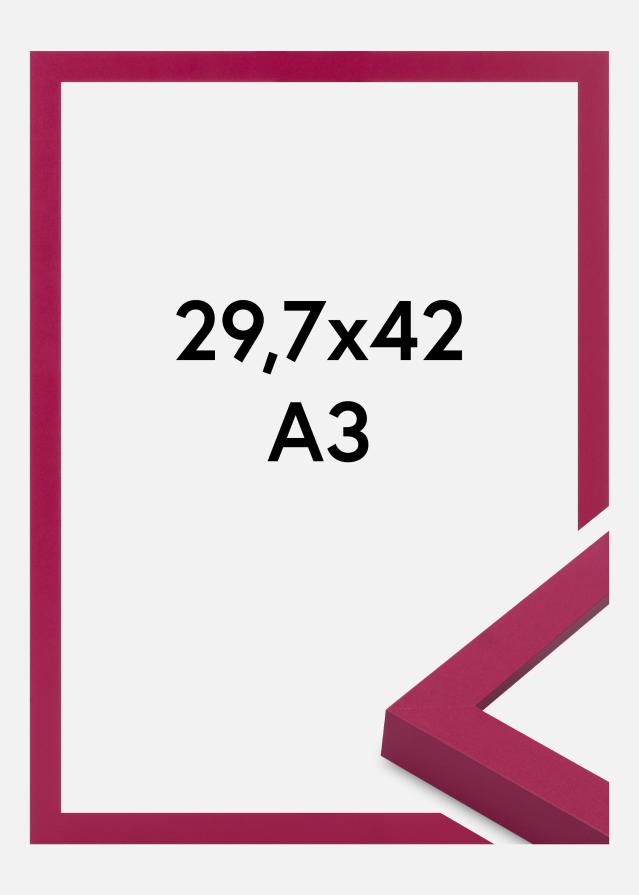 Jämtlands Ramfabrik Frame Selection Acrylic Glass Hot Pink 29.7x42 cm (A3)