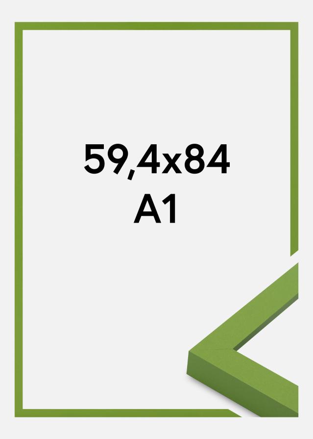 Jämtlands Ramfabrik Frame Selection Acrylic Glass Lime Green 59.4x84 cm (A1)