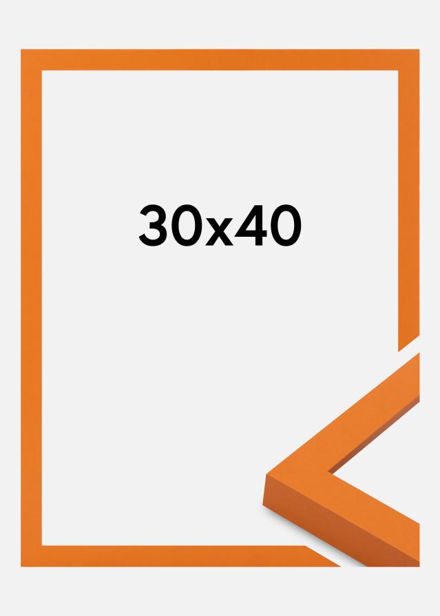 Jämtlands Ramfabrik Frame Selection Acrylic Glass Orange 30x40 cm