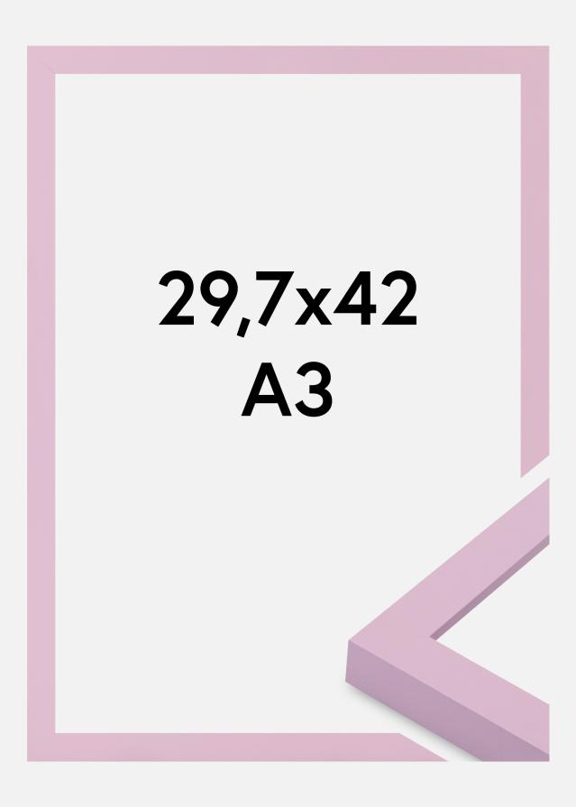 Jämtlands Ramfabrik Frame Selection Acrylic Glass Pink 29.7x42 cm (A3)