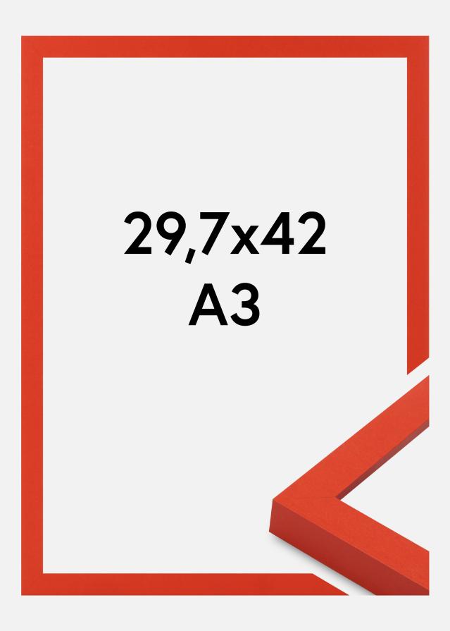 Jämtlands Ramfabrik Frame Selection Acrylic Glass Red 29.7x42 cm (A3)