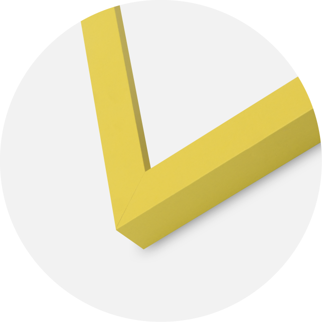 Jämtlands Ramfabrik Frame Selection Acrylic Glass Yellow 59.4x84 cm (A1)