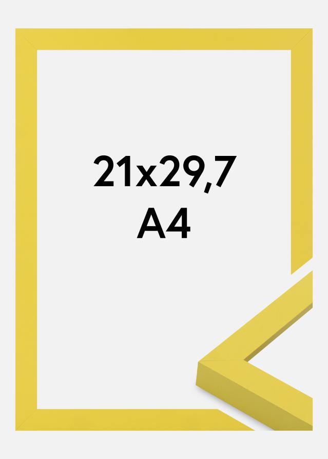 Jämtlands Ramfabrik Frame Selection Acrylic Glass Yellow 21x29.7 cm (A4)