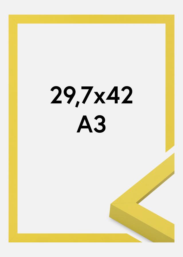 Jämtlands Ramfabrik Frame Selection Acrylic Glass Yellow 29.7x42 cm (A3)