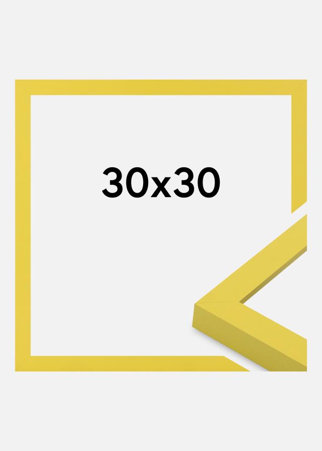 Jämtlands Ramfabrik Frame Selection Acrylic Glass Yellow 30x30 cm
