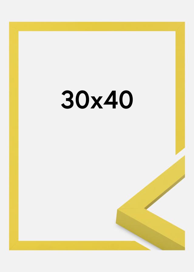 Jämtlands Ramfabrik Frame Selection Acrylic Glass Yellow 30x40 cm