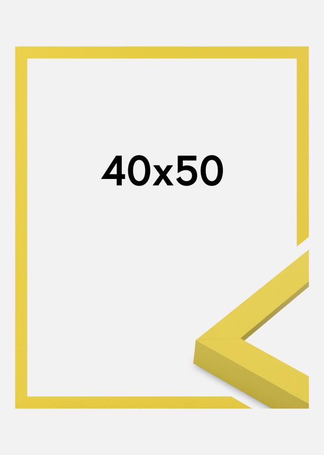Jämtlands Ramfabrik Frame Selection Acrylic Glass Yellow 40x50 cm