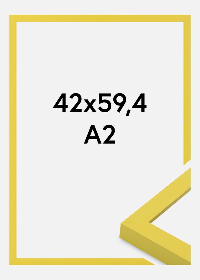 Jämtlands Ramfabrik Frame Selection Acrylic Glass Yellow 42x59.4 cm (A2)